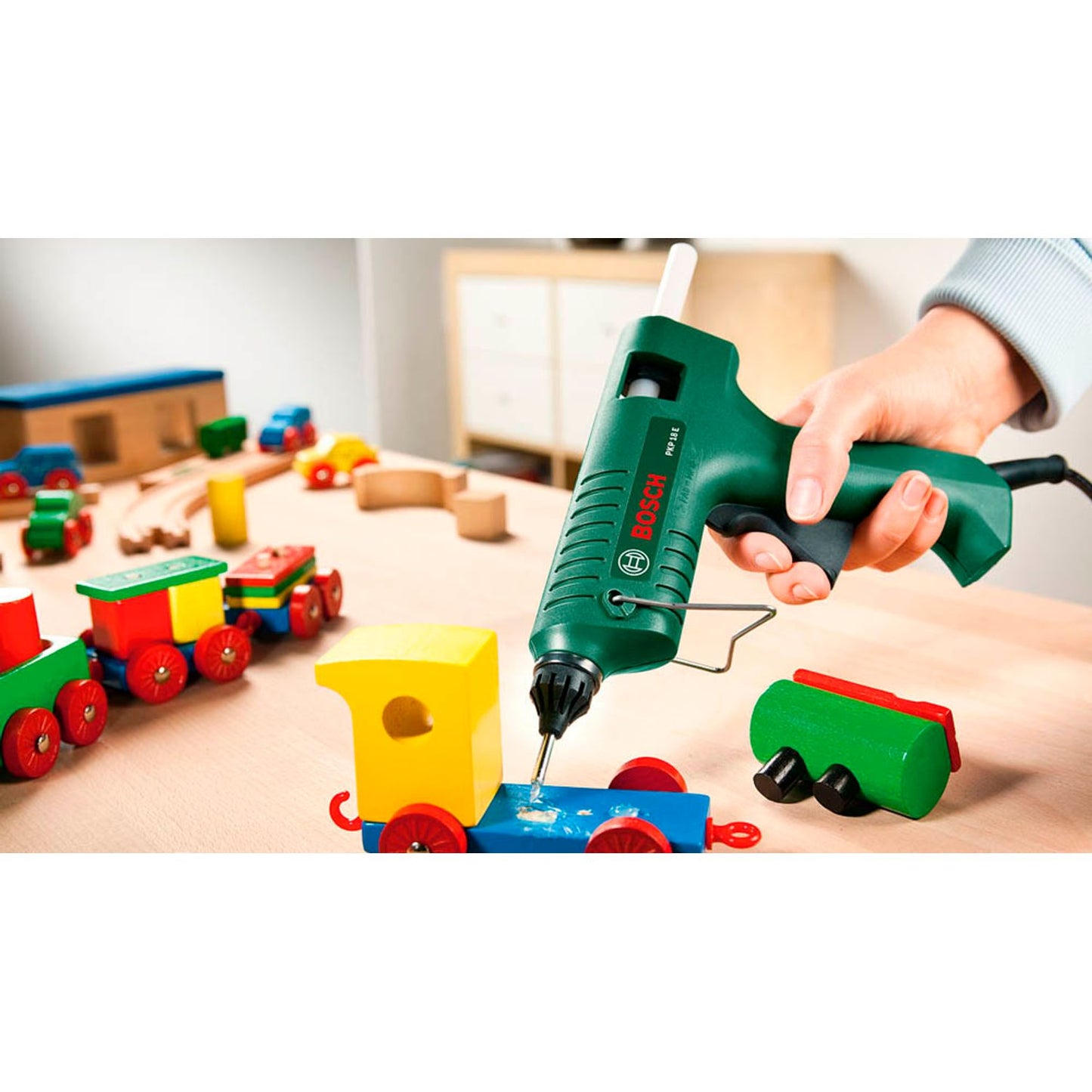 BOSCH PKP 18 E Heißklebepistole grün | 603264503