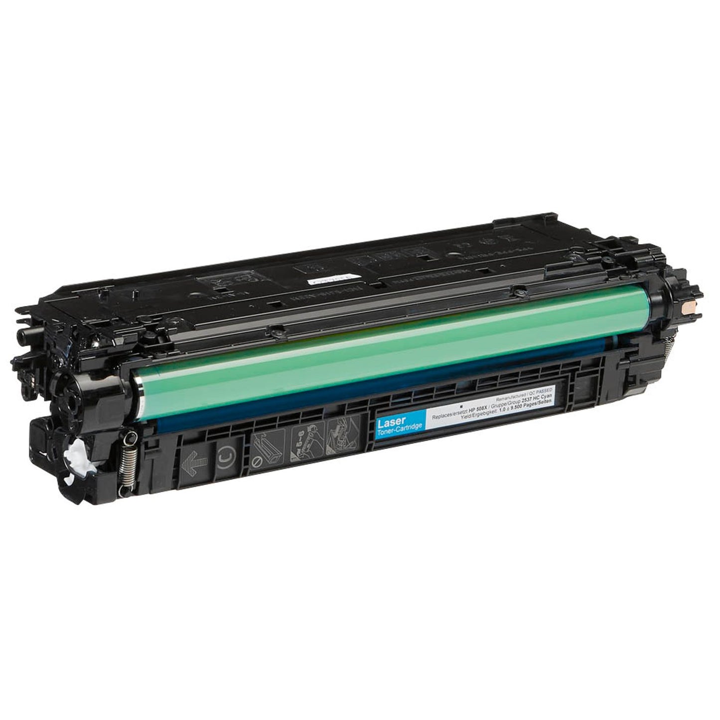 dots cyan Toner kompatibel zu HP 508X (CF361X) | 2537,3003-DOTS