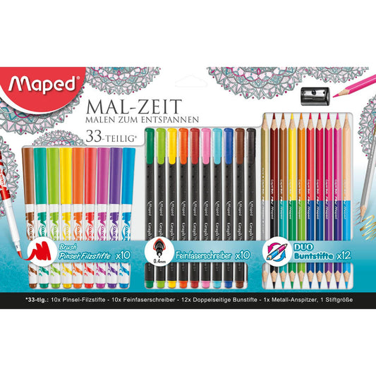 maped Mal-Zeit Malset farbsortiert | 897418
