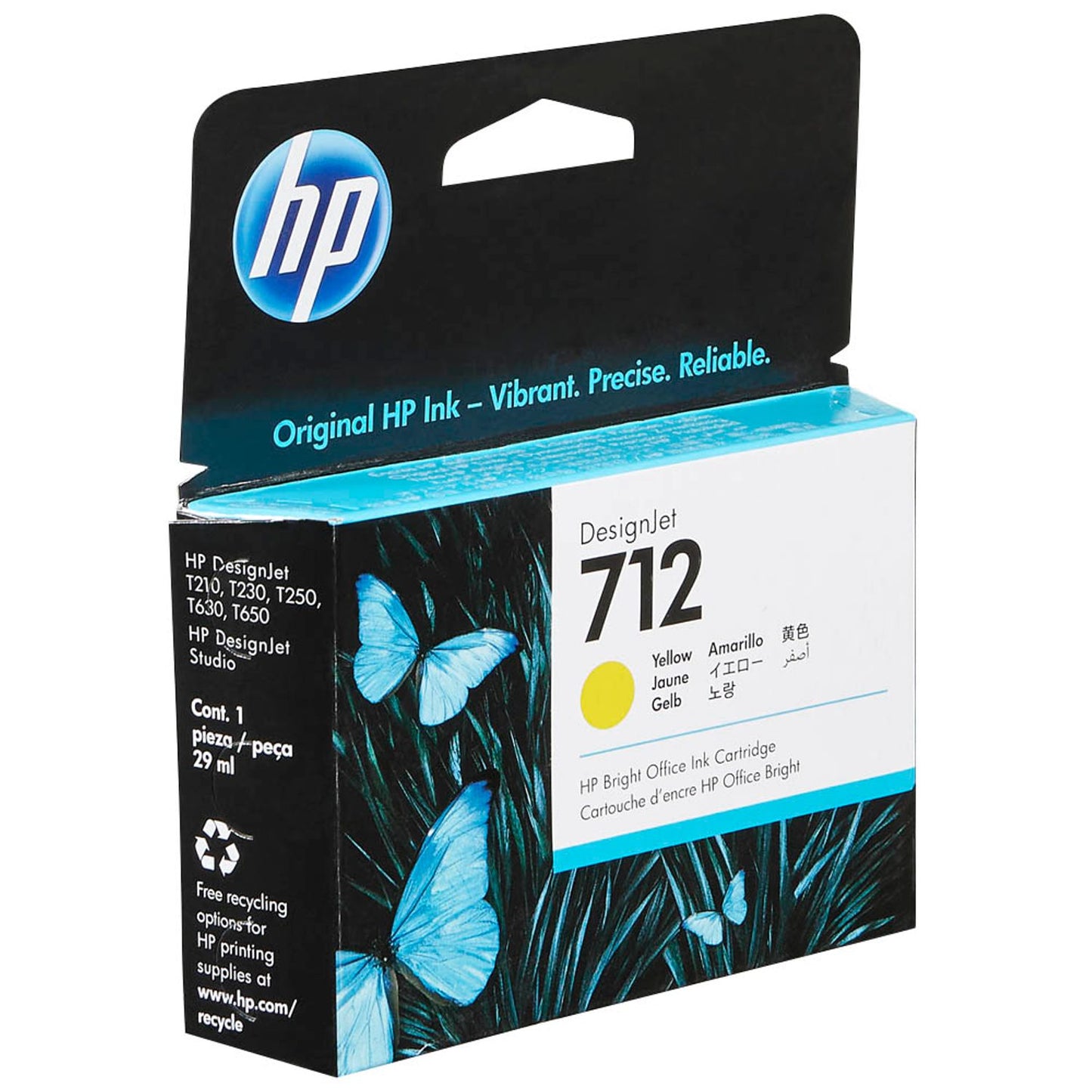 HP 712 () gelb Druckerpatrone | 3ED69A