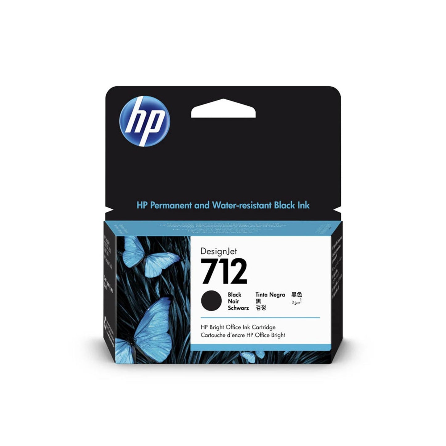 HP 712 () schwarz Druckerpatrone | 3ED70A