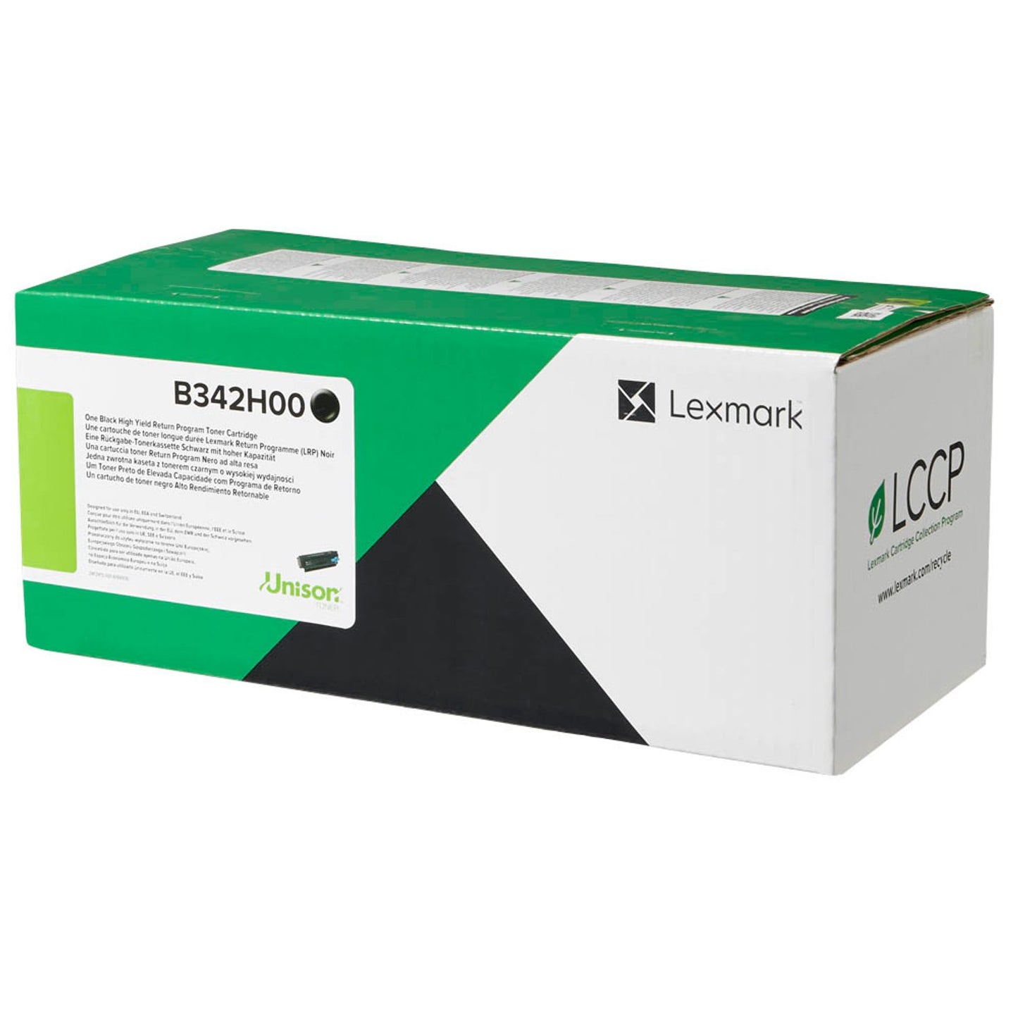 Lexmark schwarz Toner | B342H00