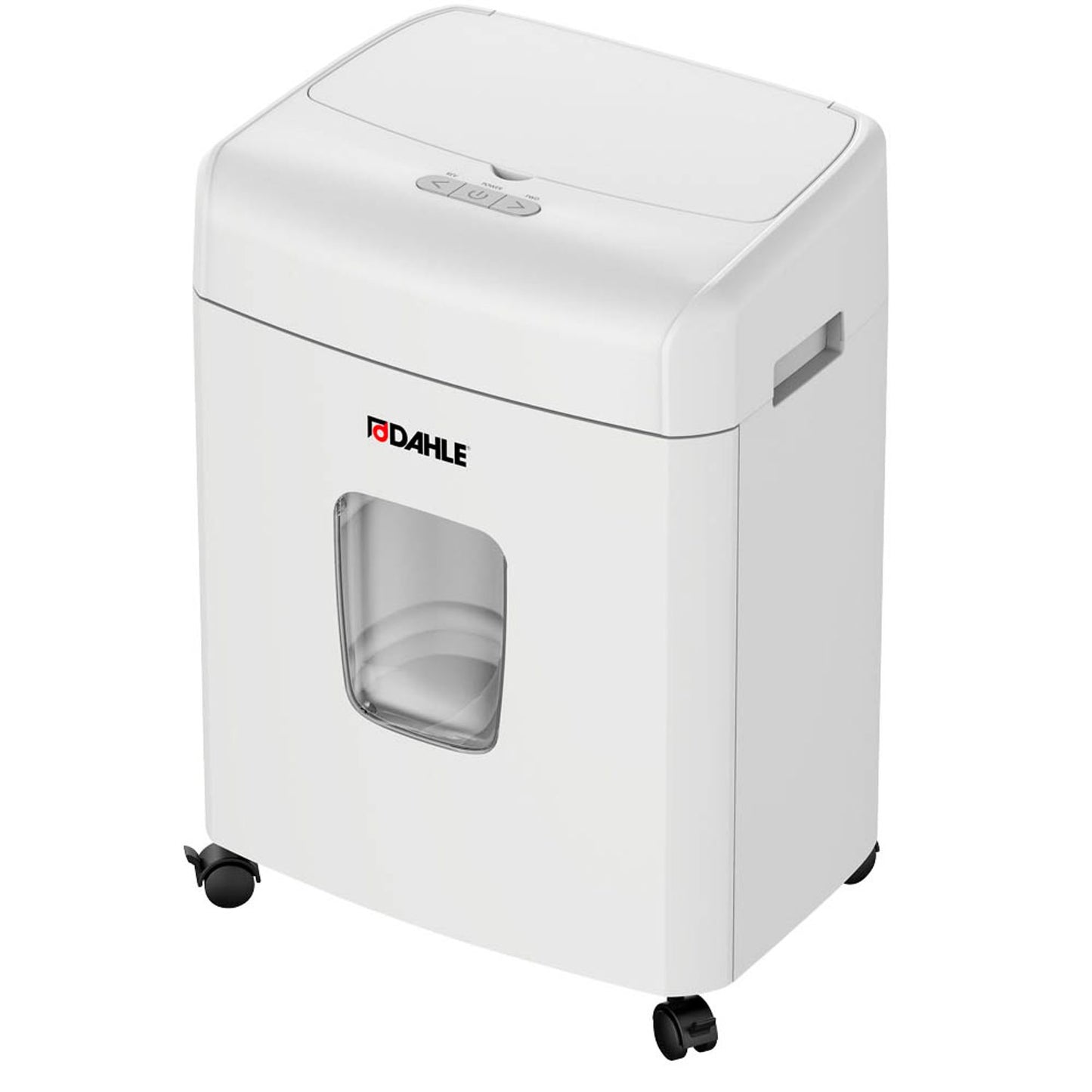 DAHLE ShredMATIC 90 Aktenvernichter mit Partikelschnitt P-4, 4 x 12 mm, bis , lichtgrau | 35090-16180