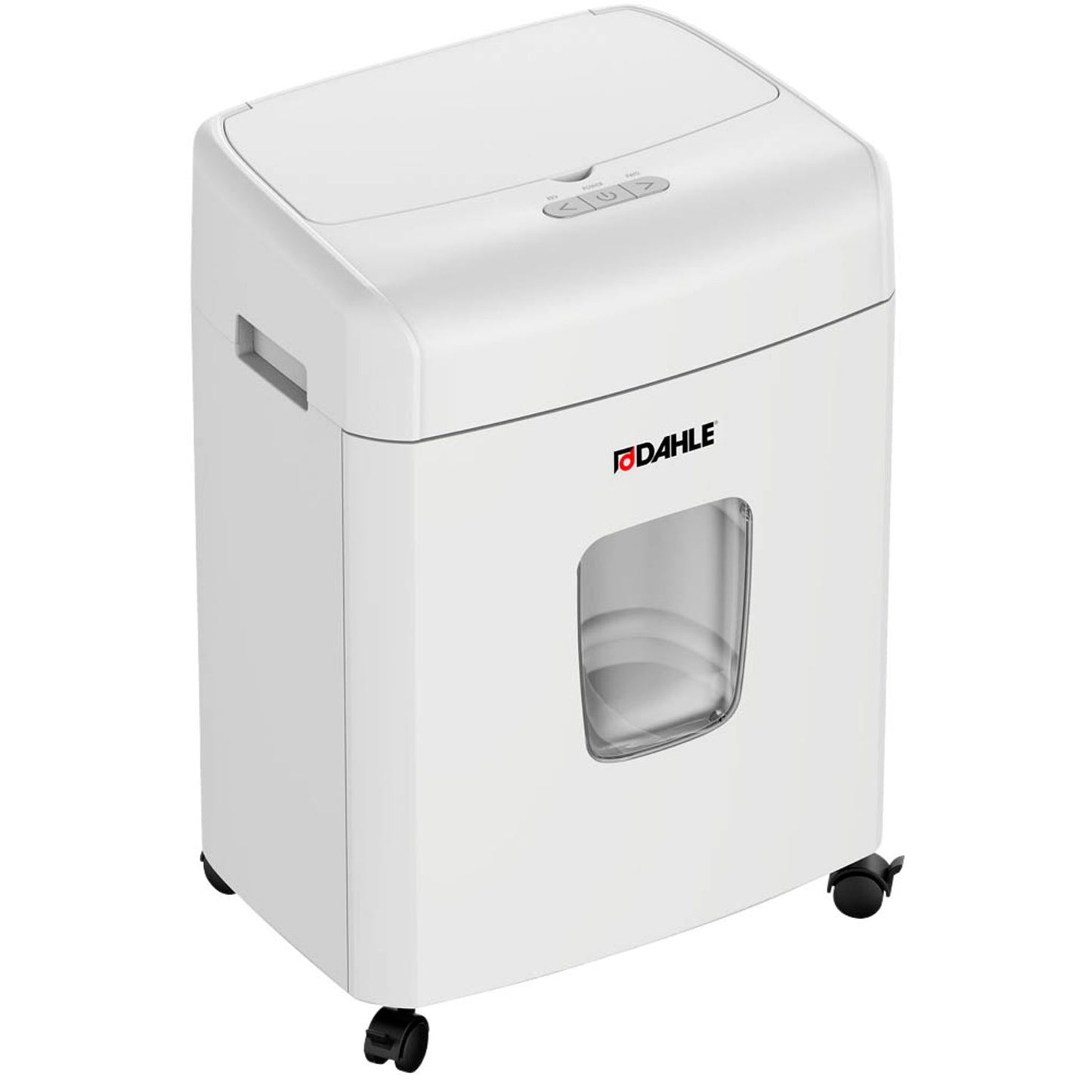DAHLE ShredMATIC 90 Aktenvernichter mit Partikelschnitt P-4, 4 x 12 mm, bis , lichtgrau | 35090-16180