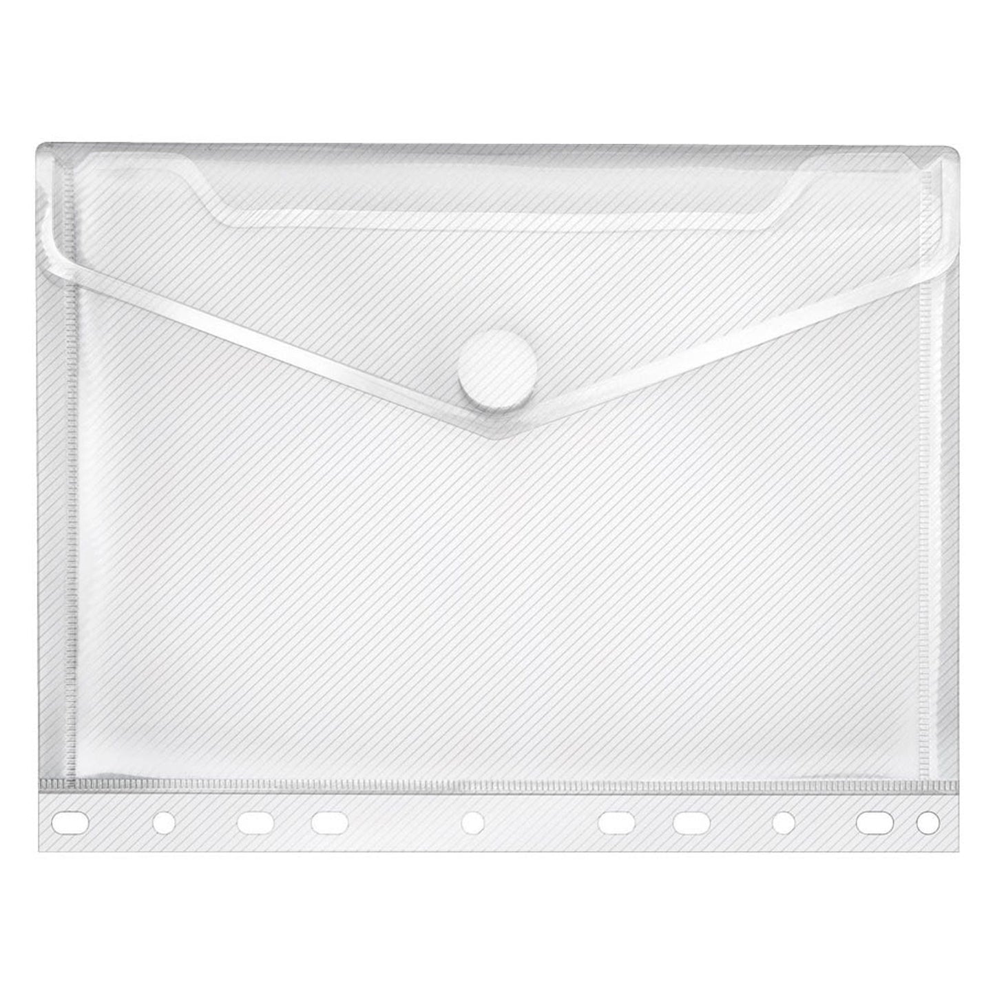 VELOFLEX Dokumententaschen Crystal DIN A5 transparent genarbt | 5345100 | 1 Pack = 10 St.