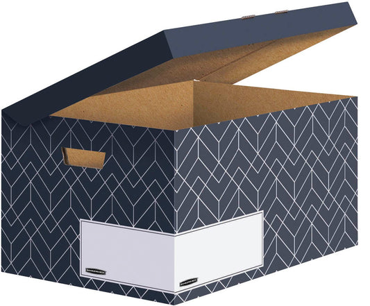5 Bankers Box Archivboxen Bankers Box Décor Serie 36,7 x 57,0 x 29,5 cm