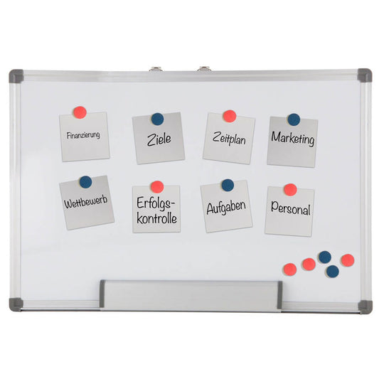 Idena Whiteboard 90,0 x 60,0 cm weiß lackierter Stahl | 60043