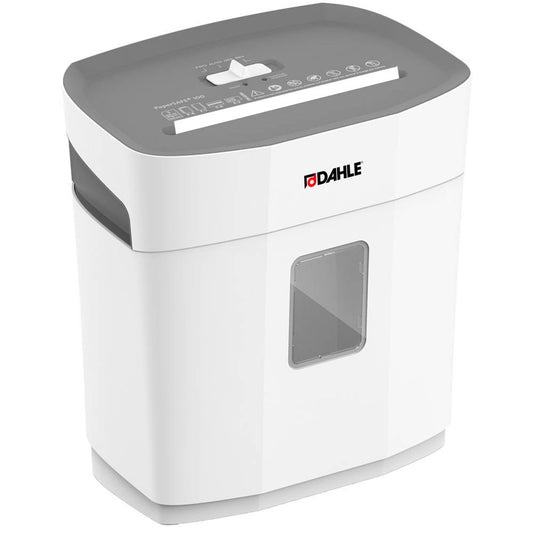 DAHLE PaperSAFE 100 Aktenvernichter mit Partikelschnitt P-4, 5 x 18 mm, bis , lichtgrau | 23100-16168