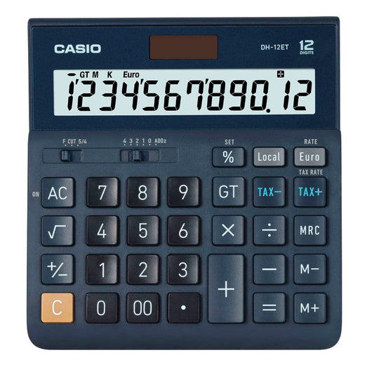 CASIO Tischrechner blau | DH-12ET