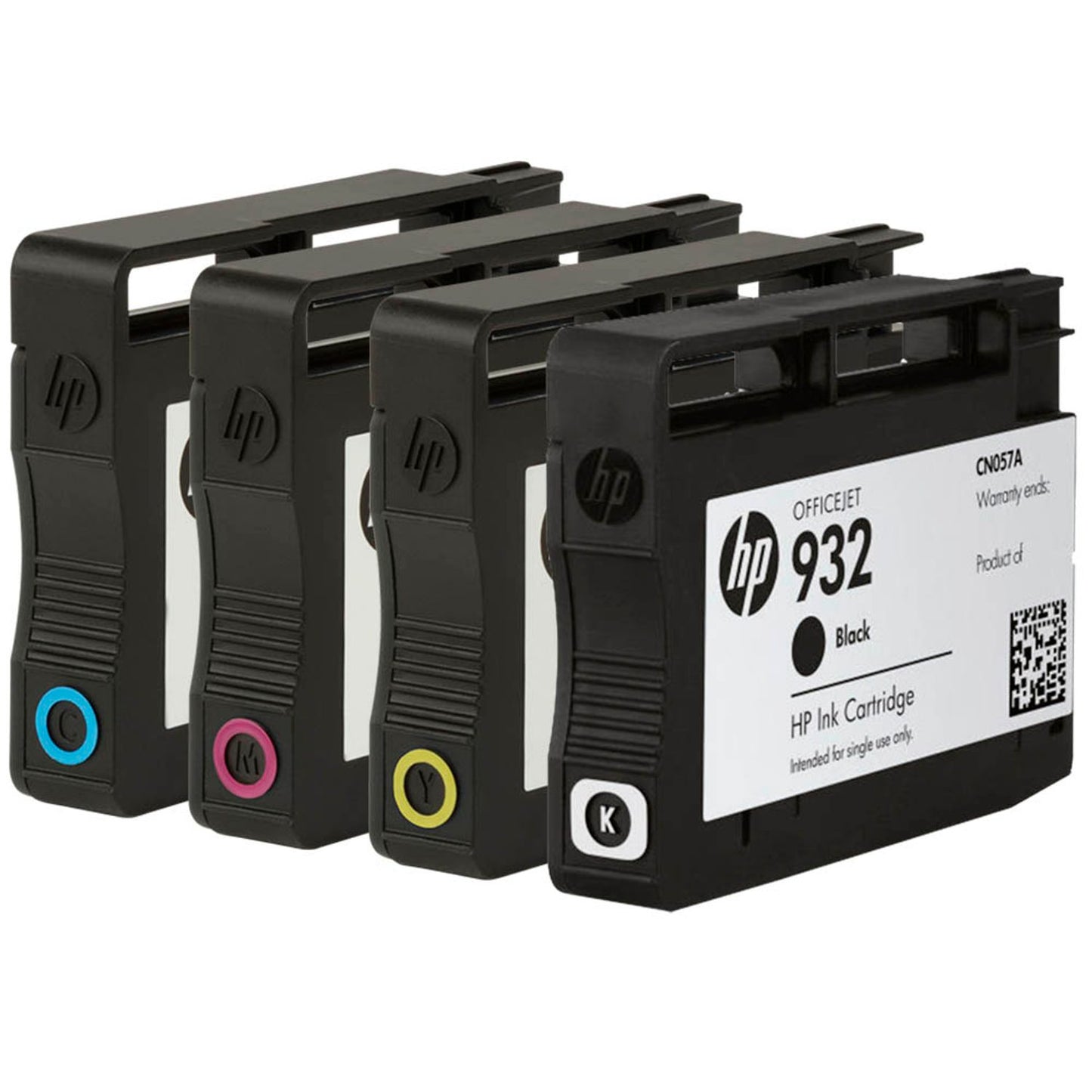 HP 932 + 933 () schwarz, cyan, magenta, gelb Druckerpatronen, 4er-Set | 6ZC71AE | 1 Pack = 4 St.
