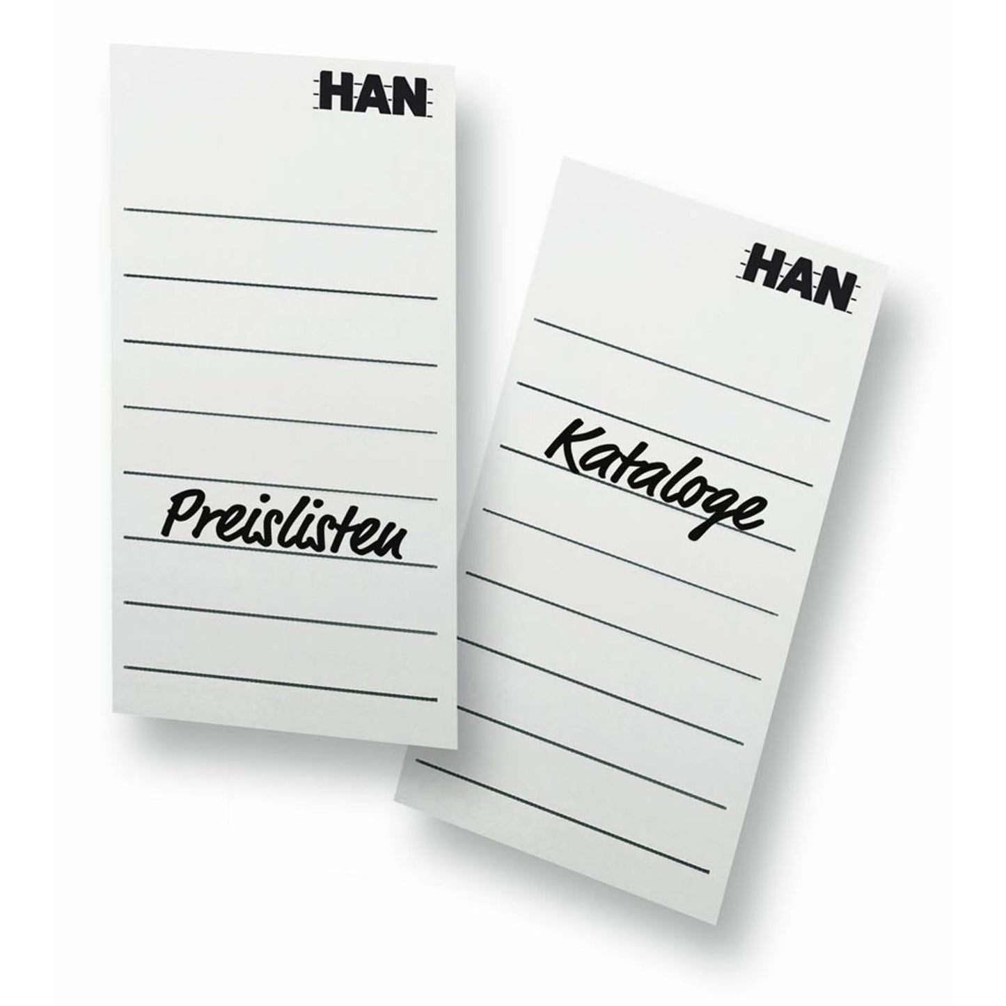 HAN Beschriftungsetiketten weiß | 94100 | 1 Pack = 8 St.