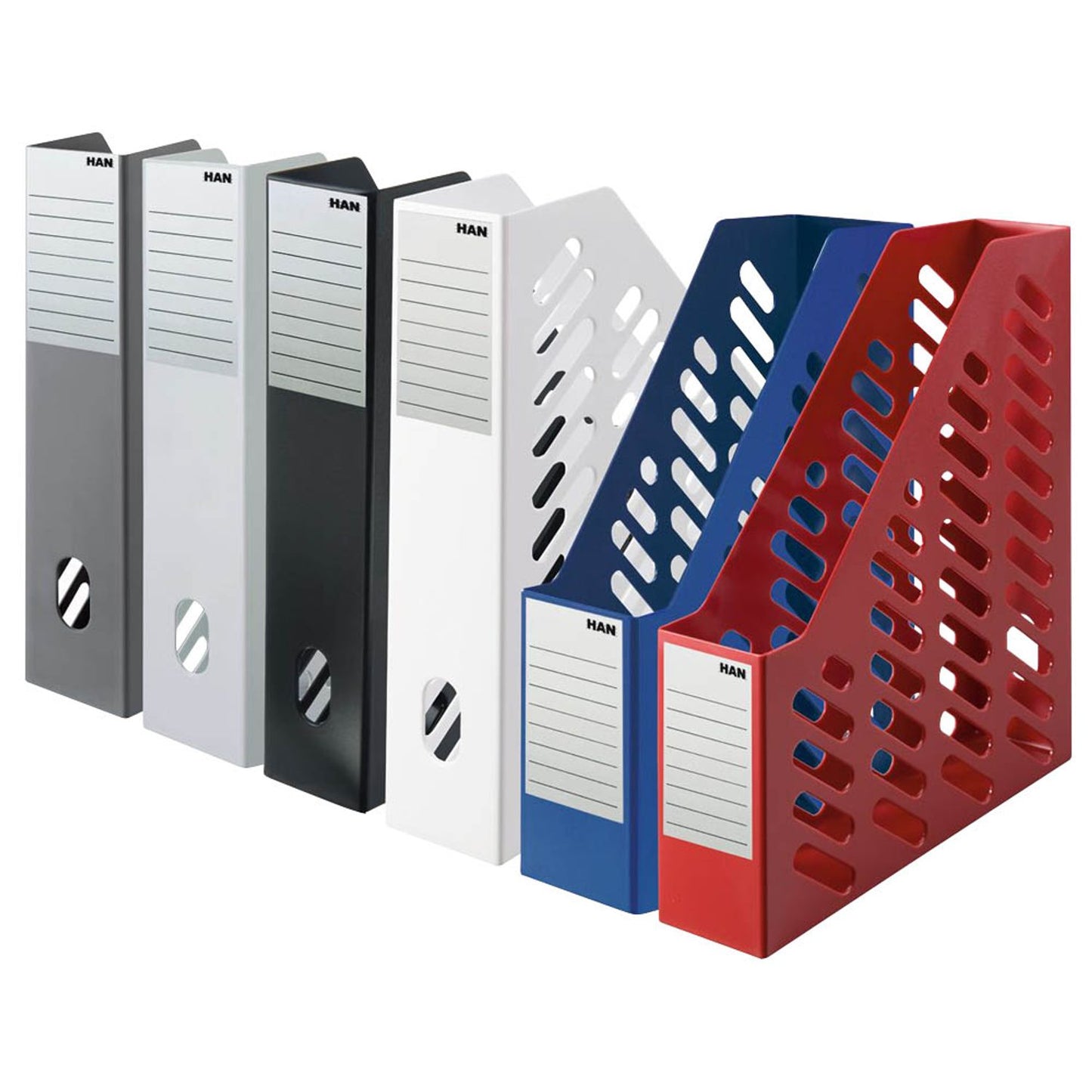HAN Beschriftungsetiketten weiß | 94100 | 1 Pack = 8 St.