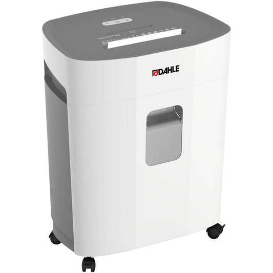 DAHLE PaperSAFE 380 Aktenvernichter mit Partikelschnitt P-4, 4 x 12 mm, bis , lichtgrau | 23380-16173
