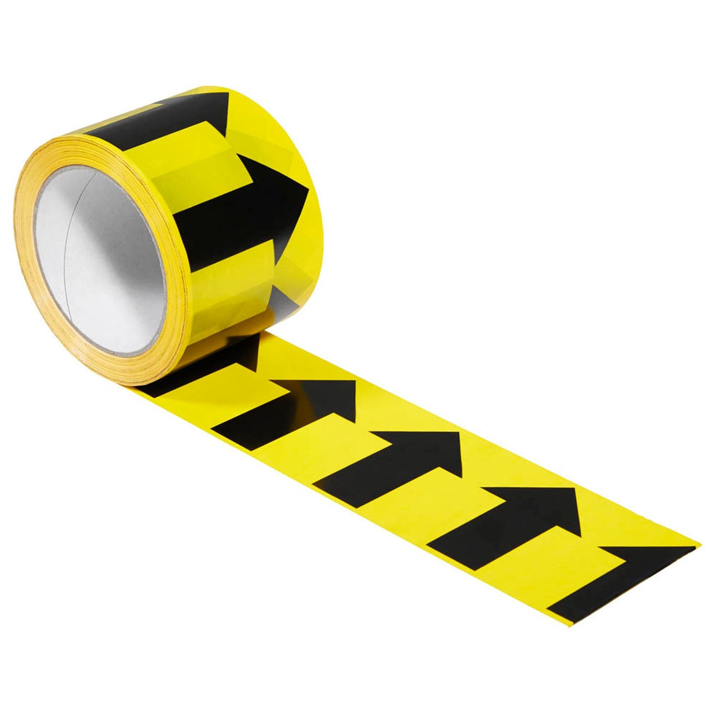 SUPRA Warnklebeband Pfeile (quer) gelb/schwarz 75,0 mm x 66,0 m | 120448