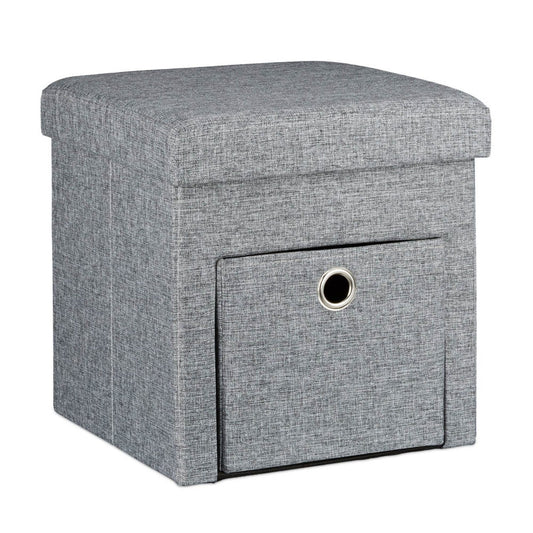 relaxdays Hocker mit Stauraum 10020369_