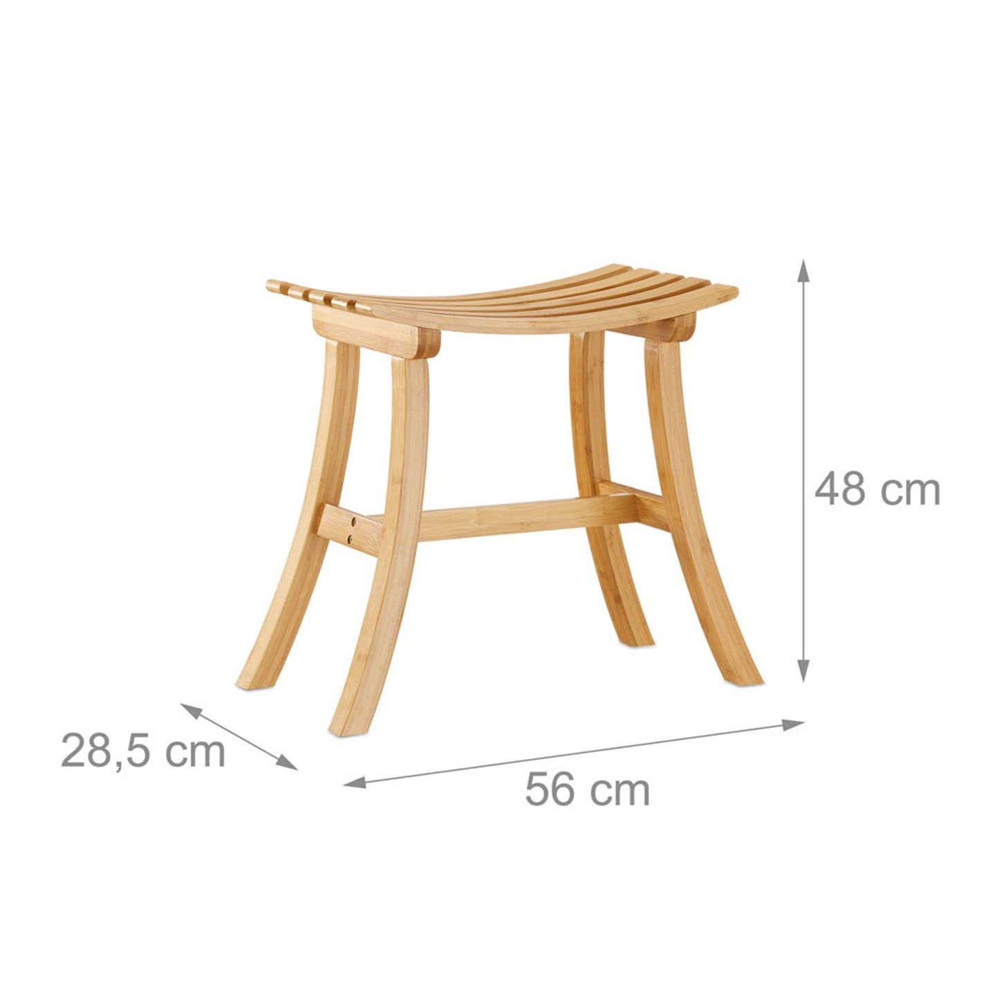 relaxdays Hocker braun | 10022339_0