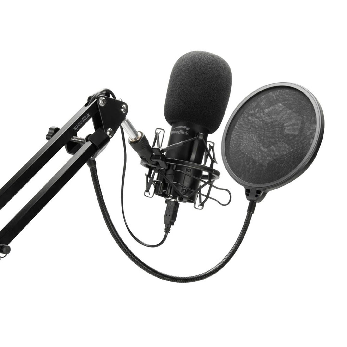 speedlink VOLITY READY Studiomikrofon-Set | SL-800010-BK