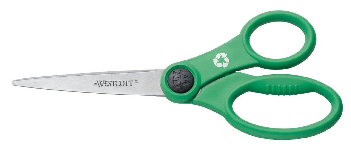 WESTCOTT Papierschere Kleen Earth grün
