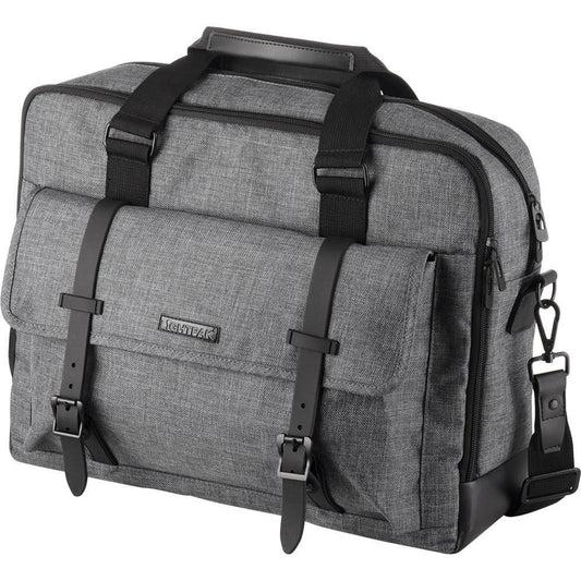 LIGHTPAK Laptoptasche TWYX Kunstfaser grau bis 38,1 cm (15 Zoll) | 46163