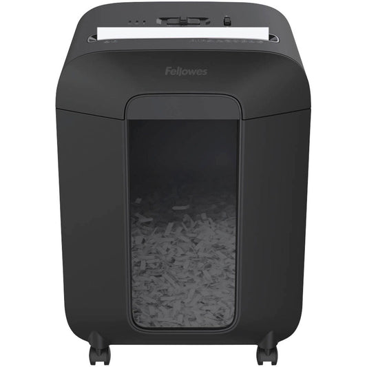 Fellowes Powershred LX85 Aktenvernichter mit Partikelschnitt P-4, 4 x 40 mm, bis , schwarz | 4400801