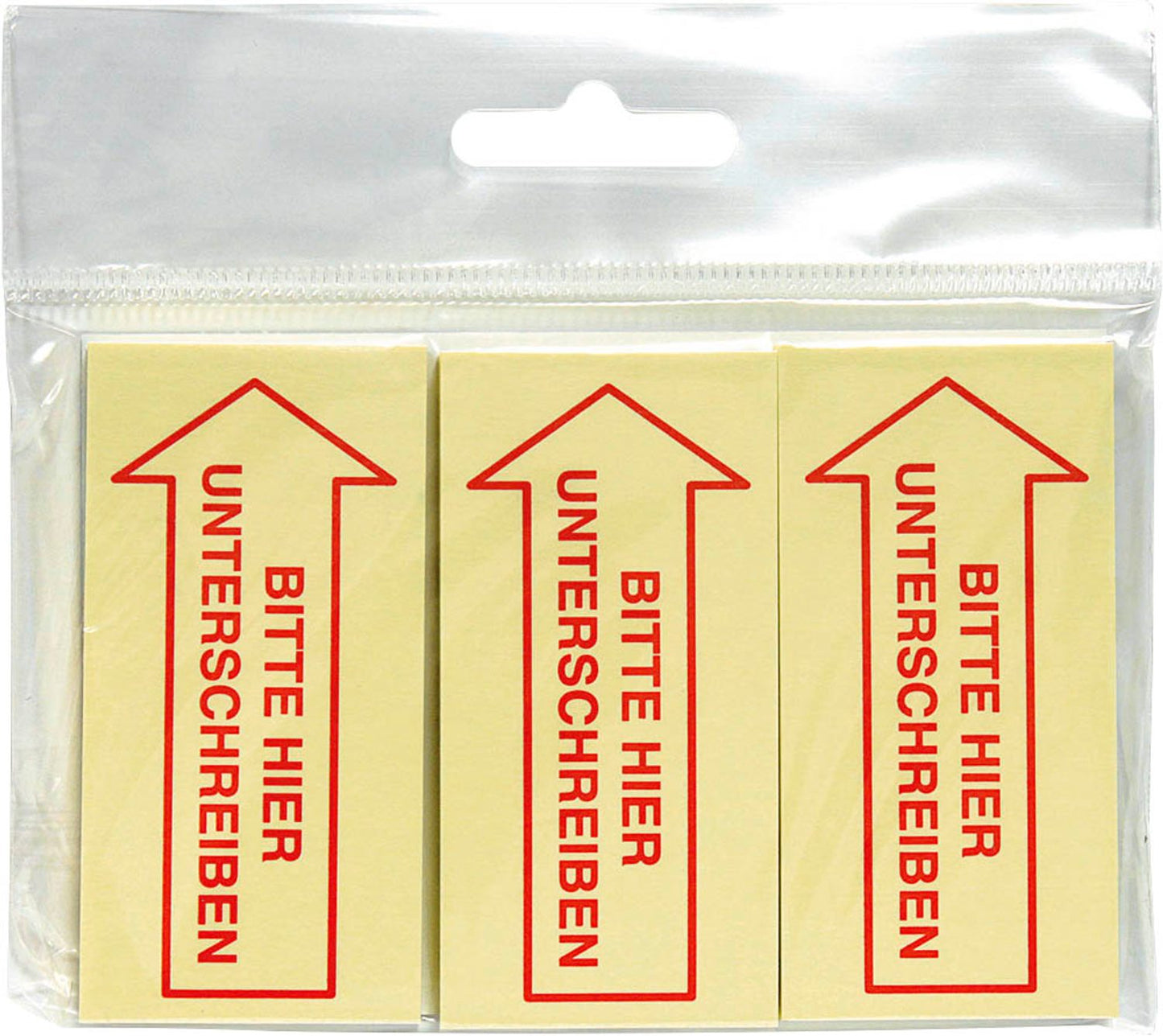 inFO Haftmarker gelb 3x 50 Streifen