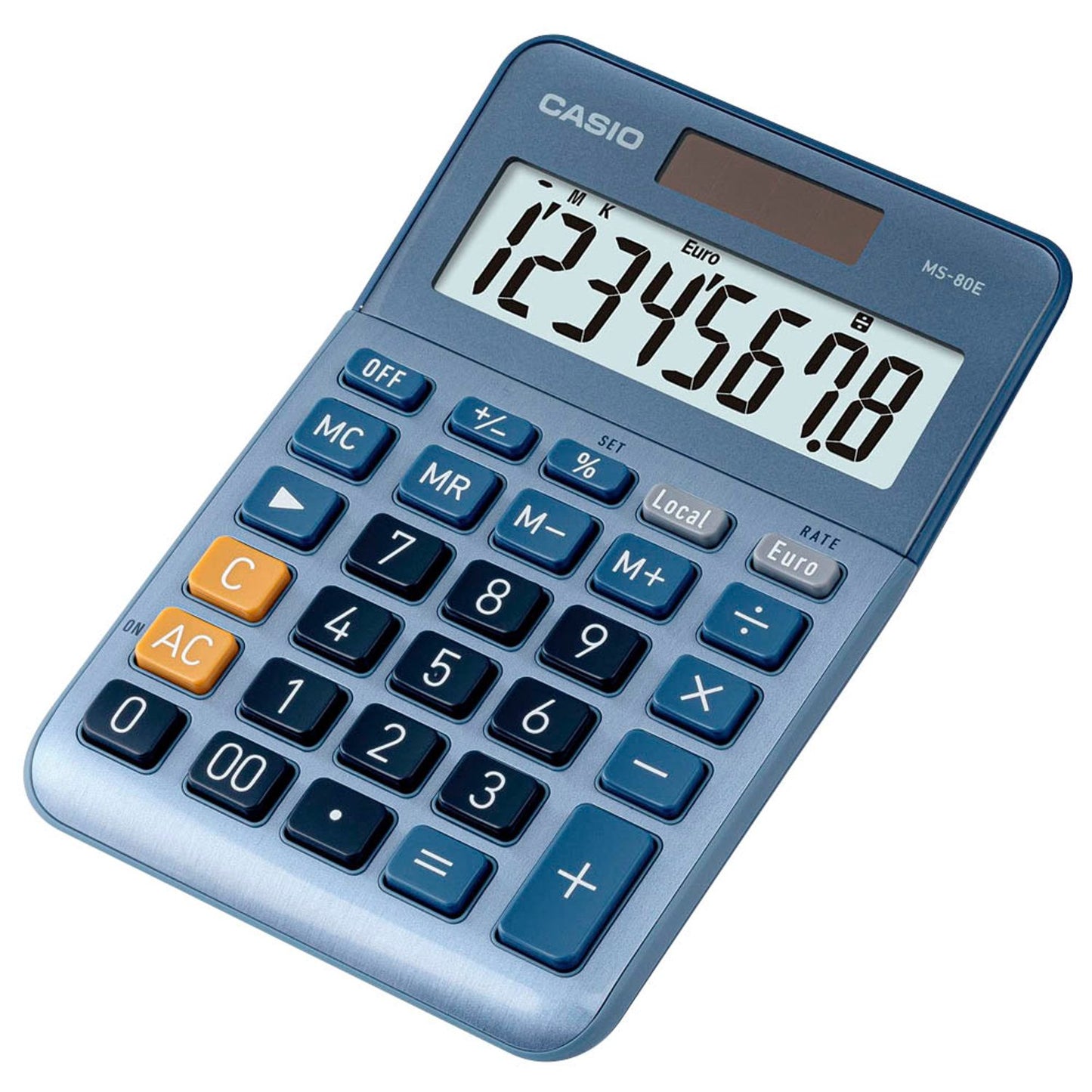 CASIO Tischrechner blau | MS-80E