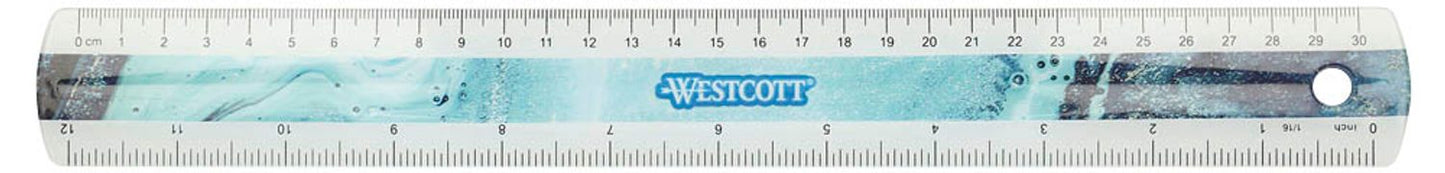 WESTCOTT Lineal Trendsetter 30,0 cm,