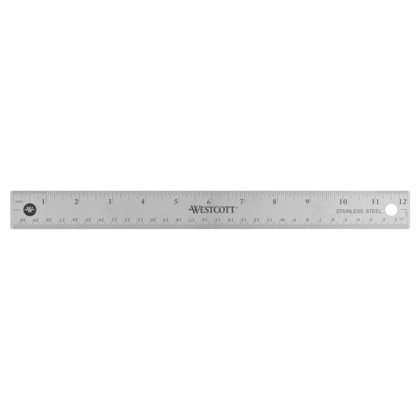 WESTCOTT Lineal 30,0 cm, grau | E-10415 00