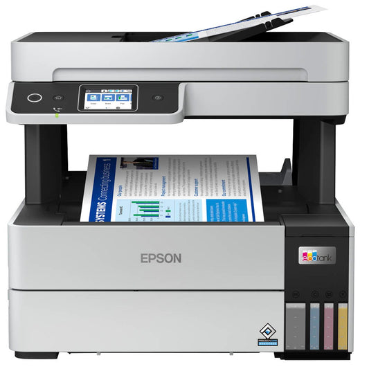 EPSON EcoTank ET-5170 4 in 1 Tintenstrahl-Multifunktionsdrucker grau | C11CJ88402