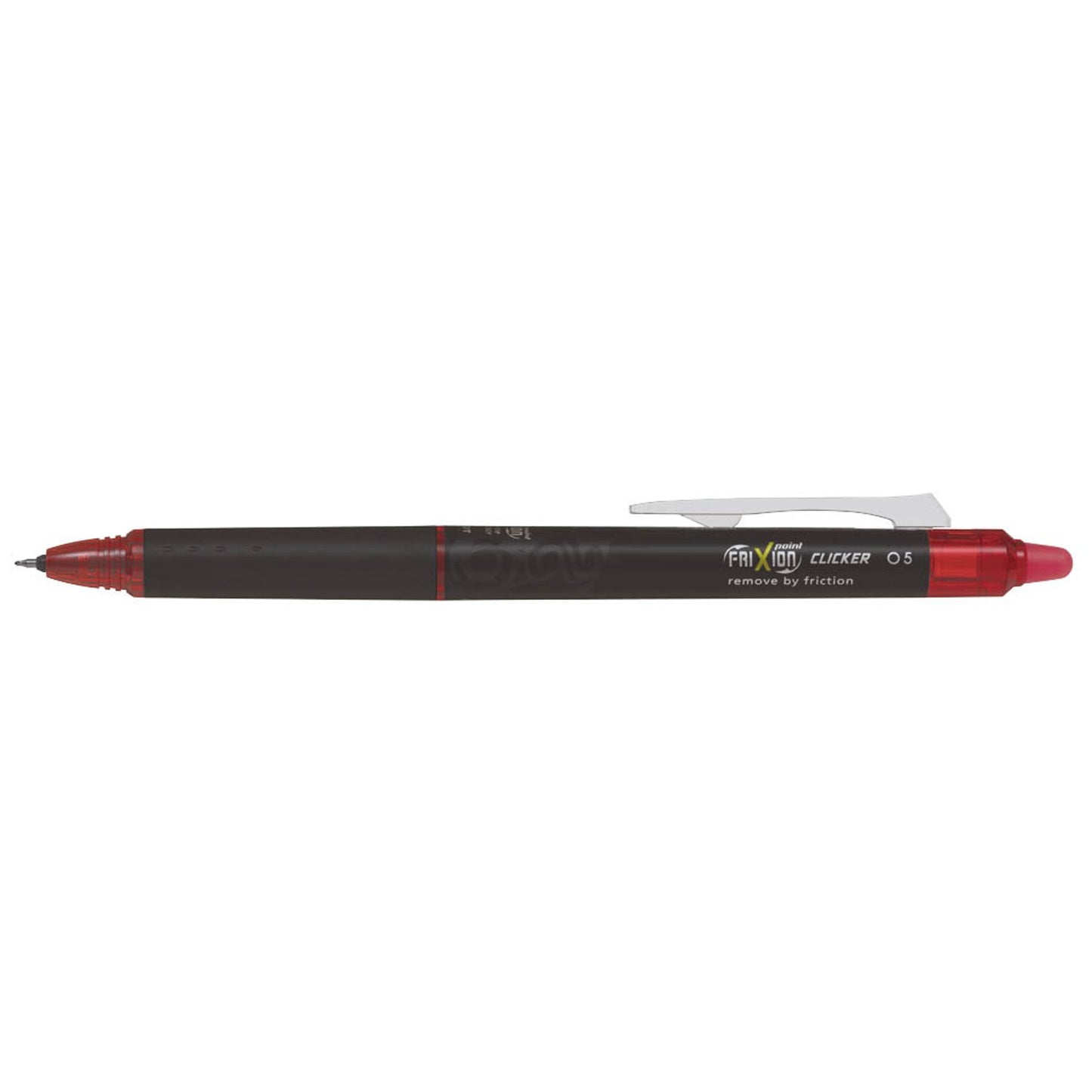 PILOT FRIXION point CLICKER 2 Go Tintenroller-Set schwarz 0,3 mm, Schreibfarbe: farbsortiert | BLRT-FRP5-SET2GO | 1 Pack = 4 St.