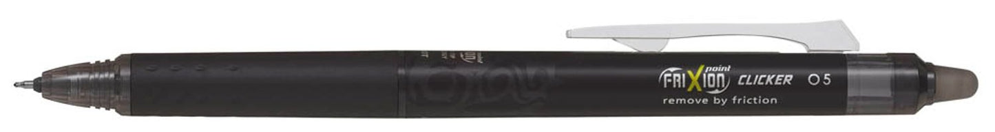 PILOT FRIXION point CLICKER Tintenroller schwarz 0,3 mm, 1 St.