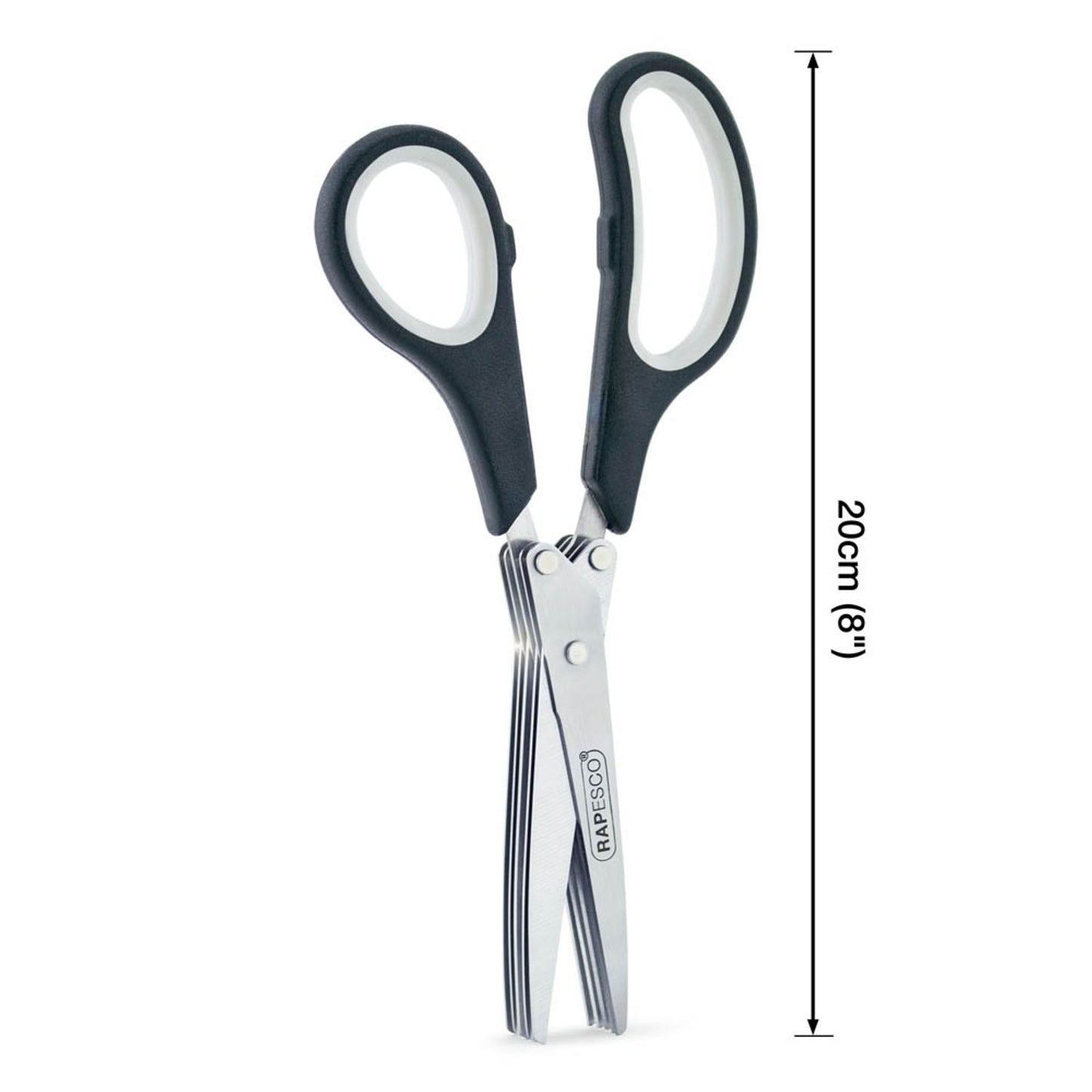 RAPESCO® Kräuterschere Papierschredder- und Kräuterschere schwarz-grau 20,0 cm | 1599