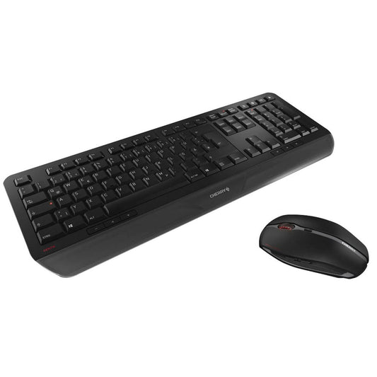 CHERRY GENTIX DESKTOP Tastatur-Maus-Set kabellos schwarz | JD-7000DE-2