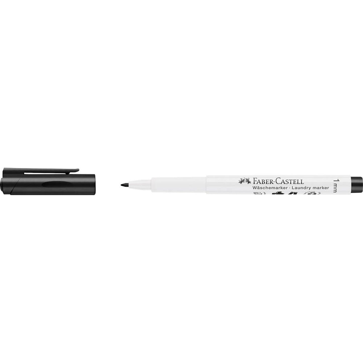 FABER-CASTELL Textilmarker schwarz 1,0 mm | 159502