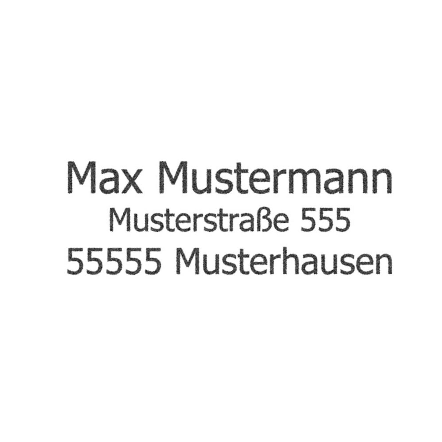 trodat Textstempel, individualisierbar Pocket Printy 9511 selbstfärbend schwarz ohne Logo | 375867