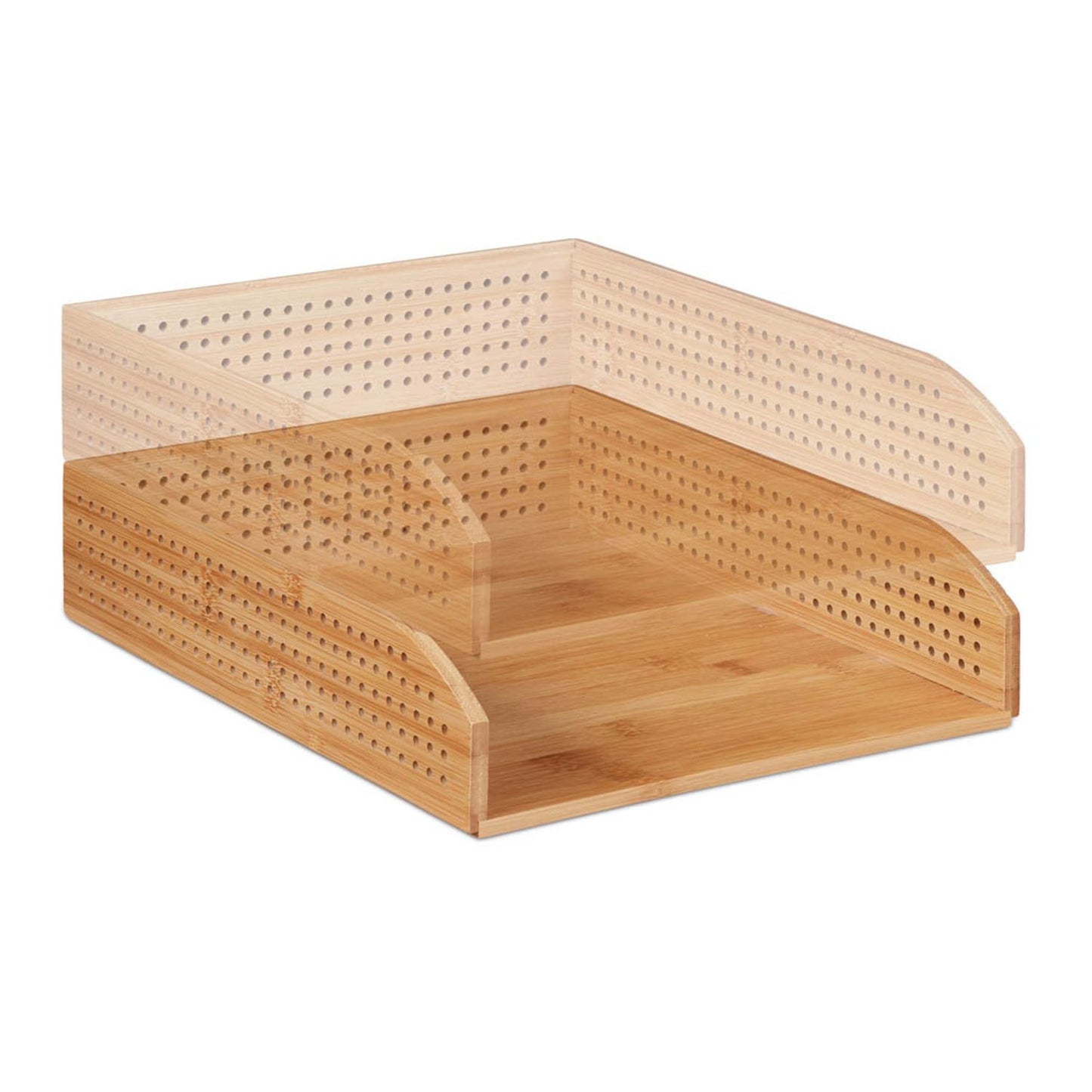 relaxdays Briefablage braun | 10024772_0