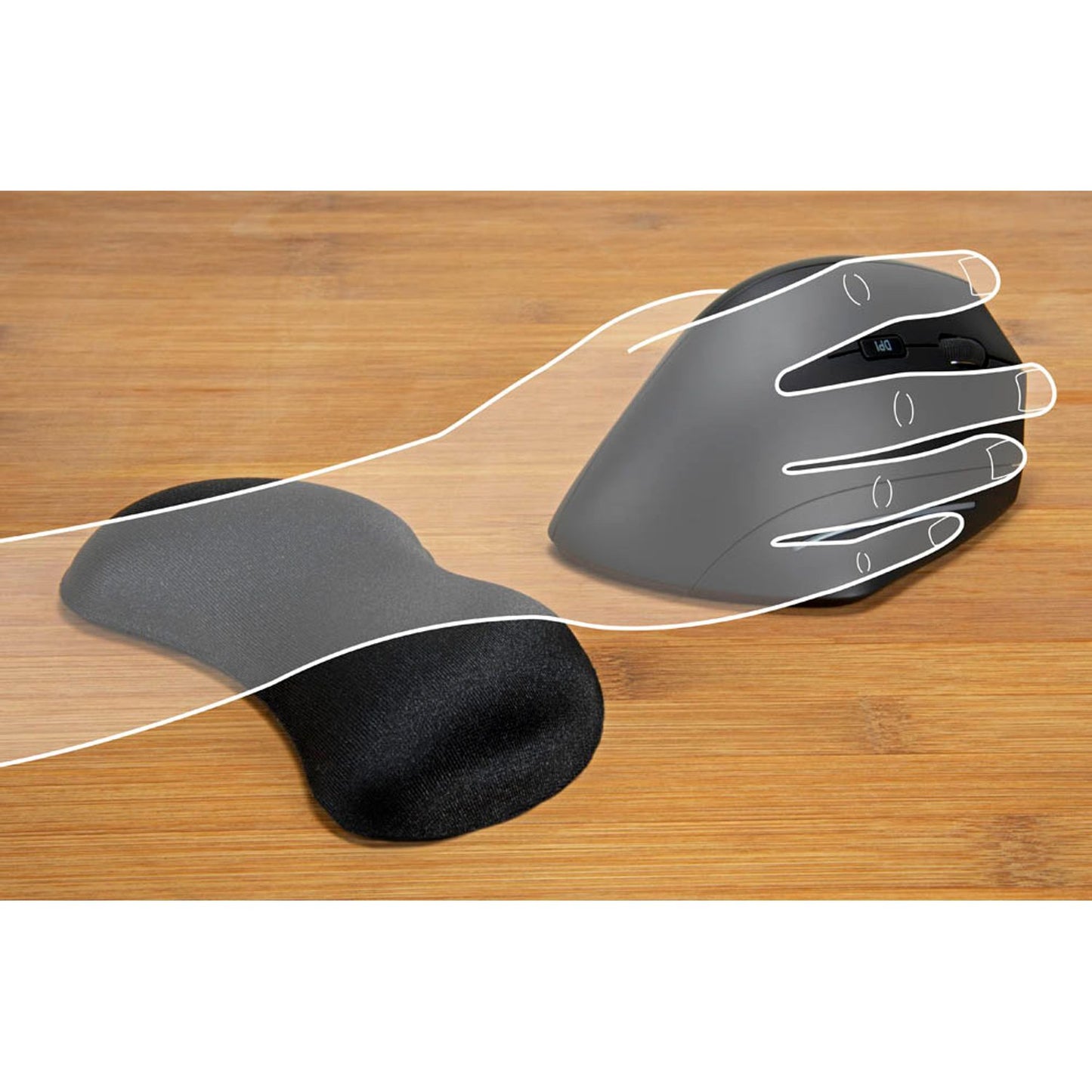 speedlink Handballenauflage LAX schwarz | SL-620800-BK