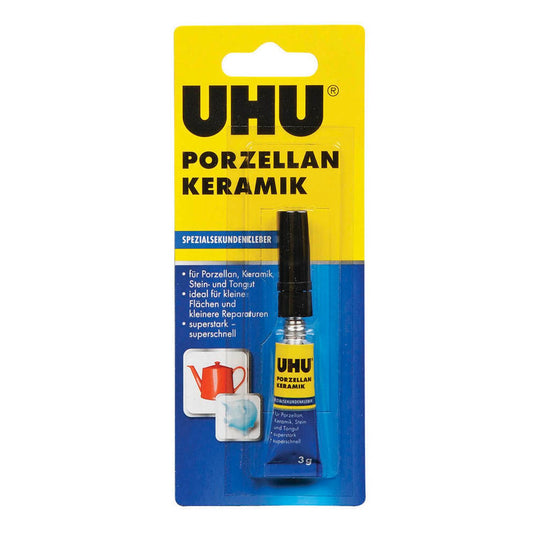 UHU Porzellan Keramik Spezialkleber 3 g | 47695