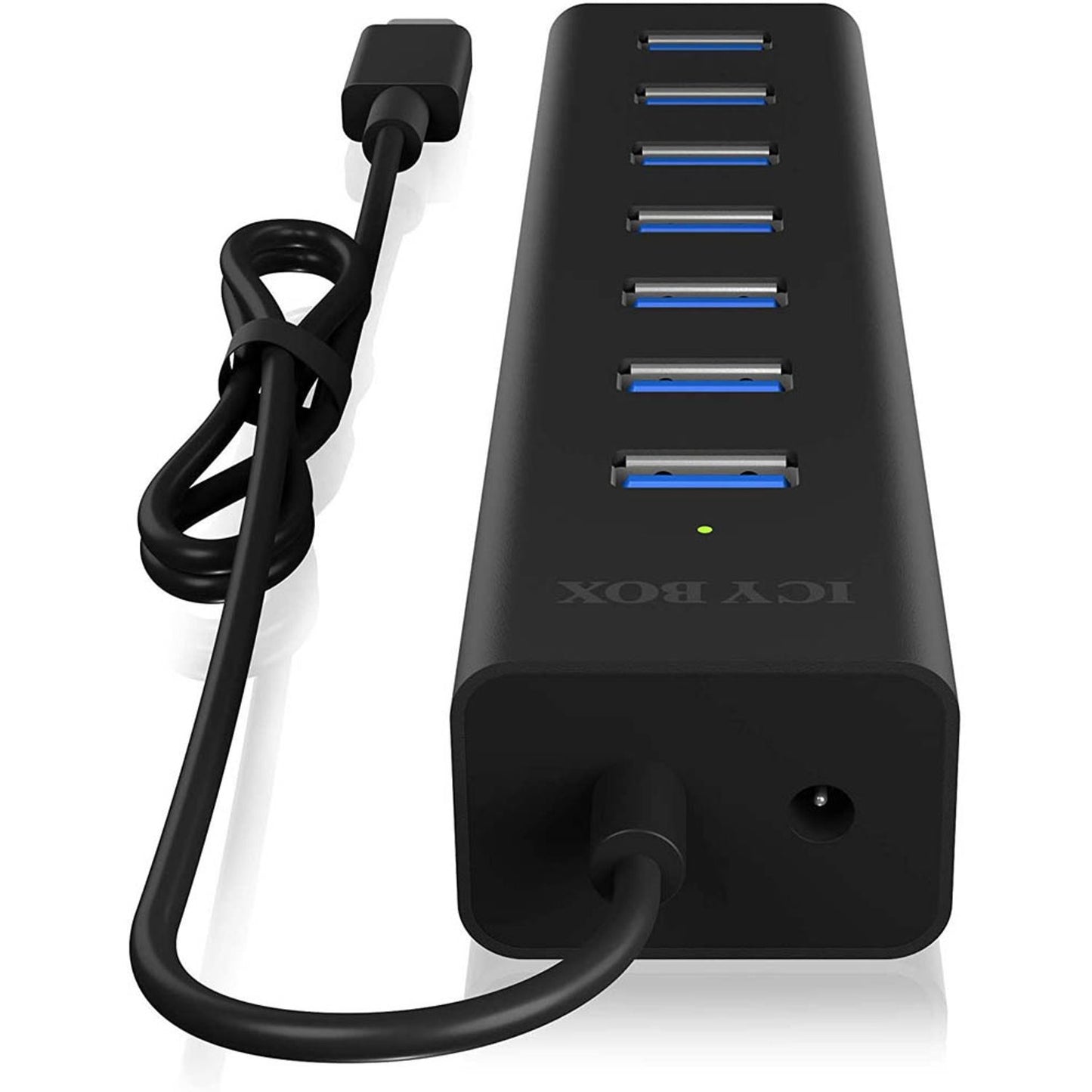 RaidSonic ICY BOX® USB-Hub 7-fach schwarz | IB-HUB1700-C3