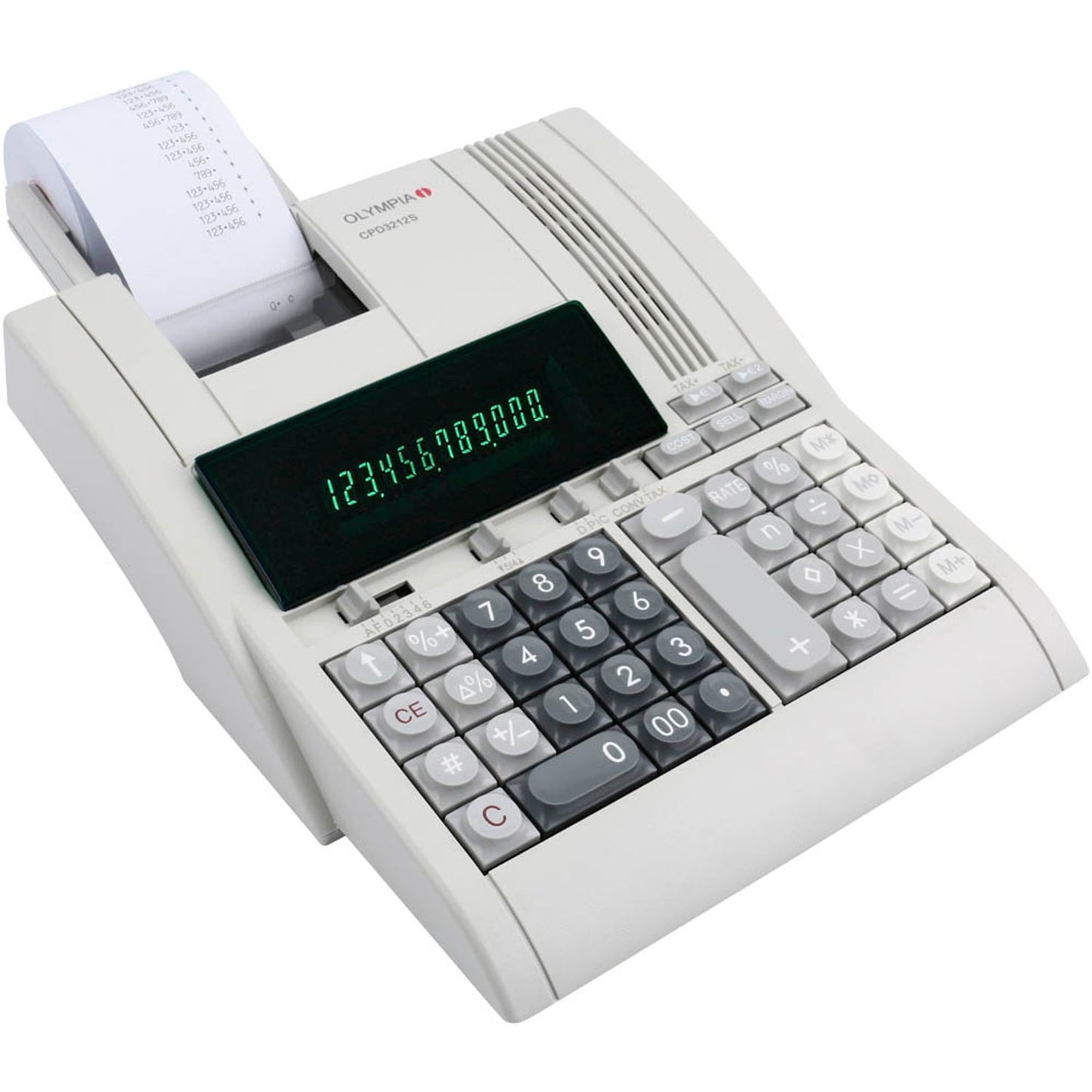 OLYMPIA CPD 3212S Tischrechner druckend lichtgrau | 946776002