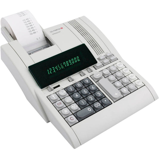 OLYMPIA CPD 3212T Tischrechner druckend lichtgrau | 946776005