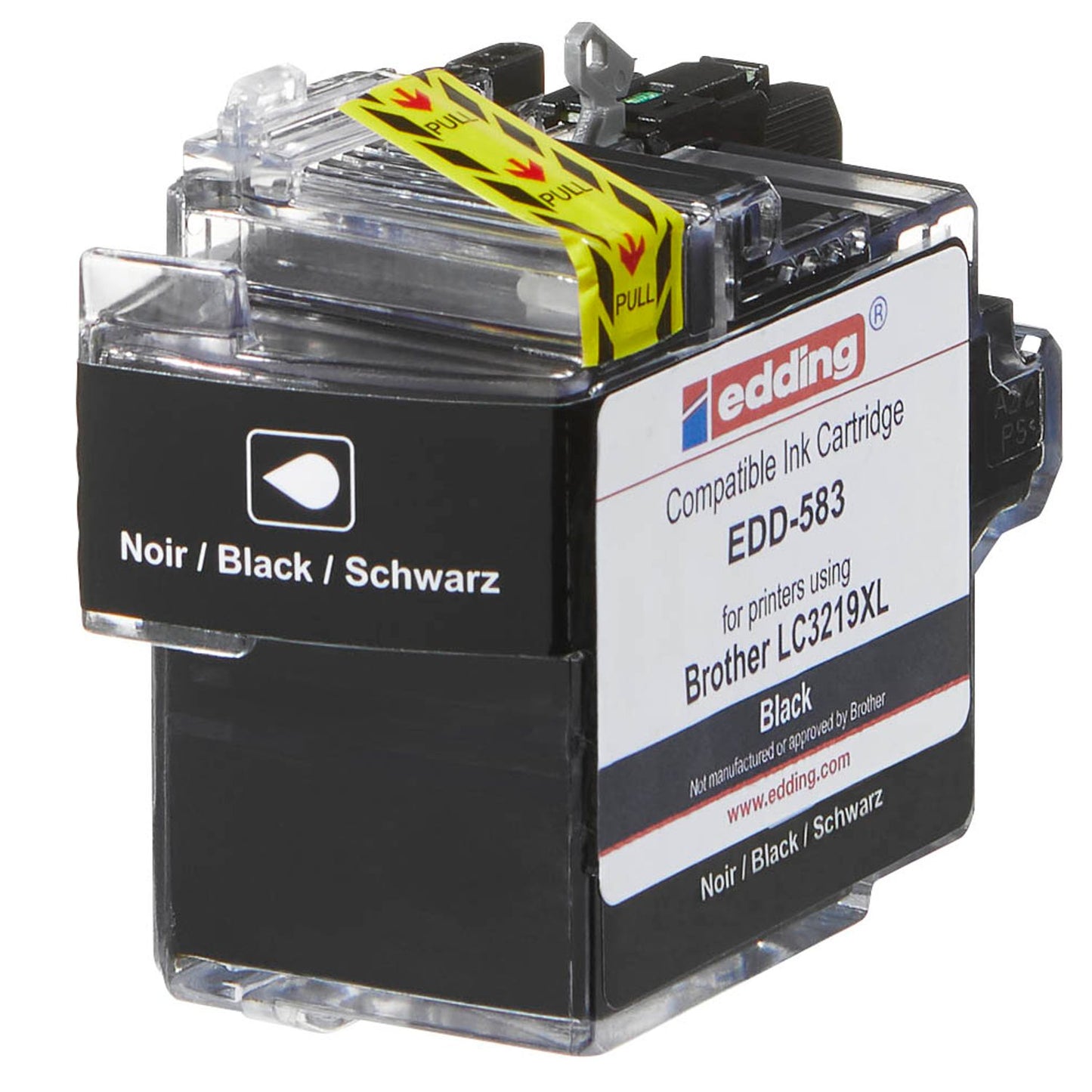 edding EDD-583 schwarz Druckerpatrone kompatibel zu brother LC-3219XLBK | 18-583/18-583-01