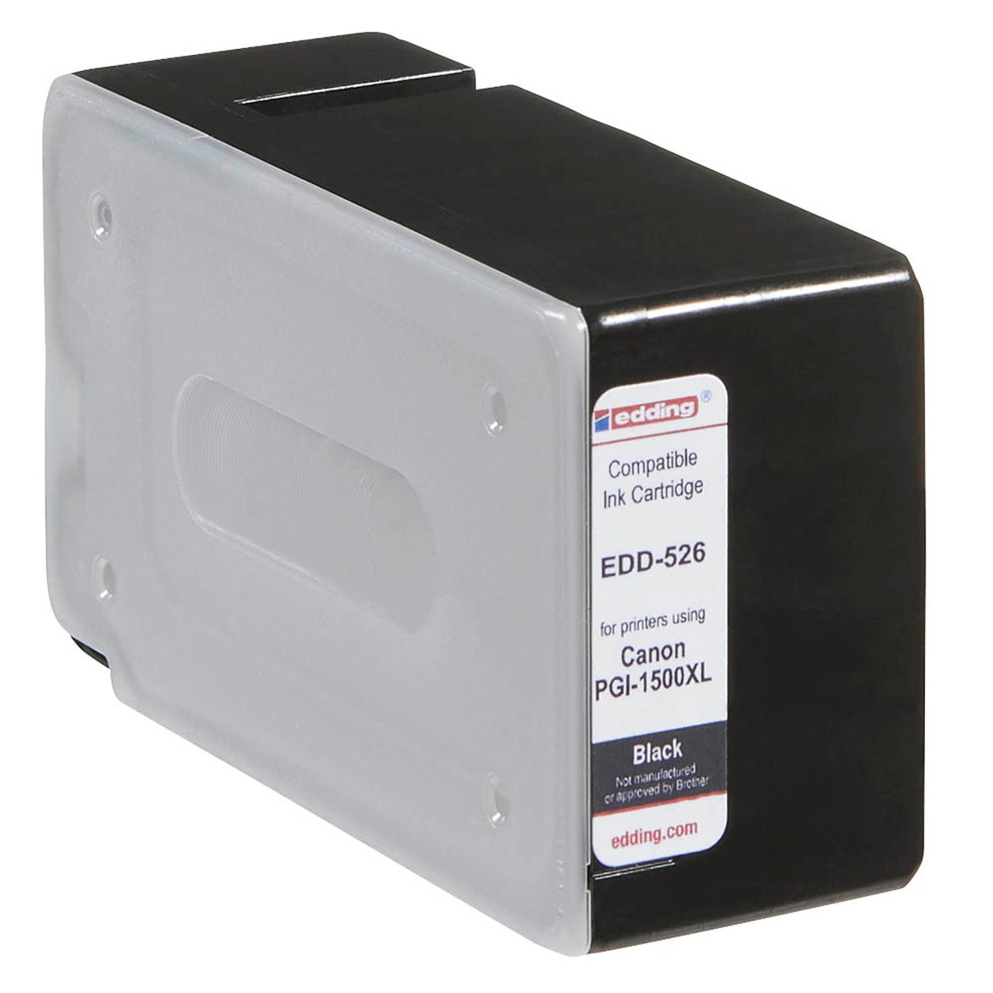 edding EDD-526 schwarz Druckerpatrone kompatibel zu Canon PGI-1500 XL BK | 18-526