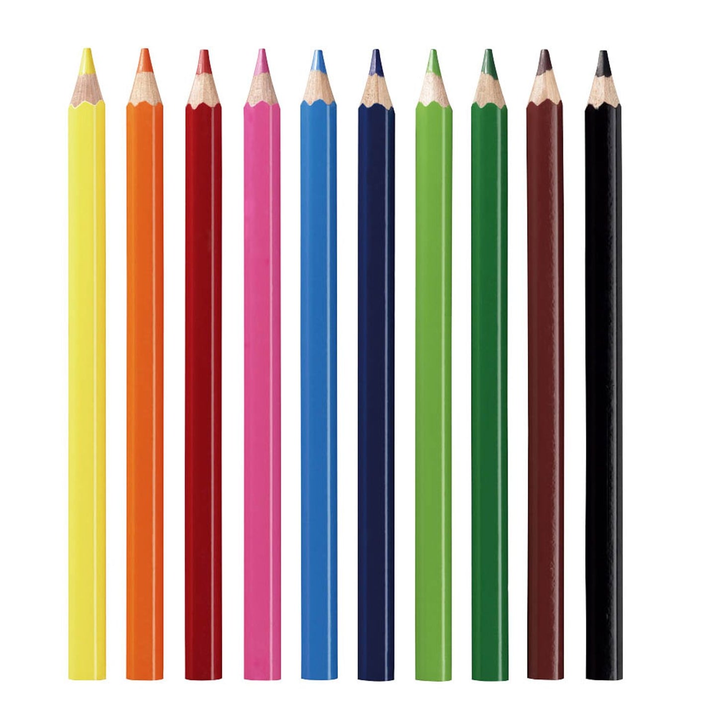 herlitz Buntstifte farbsortiert | 300000653 | 1 Pack = 10 St.