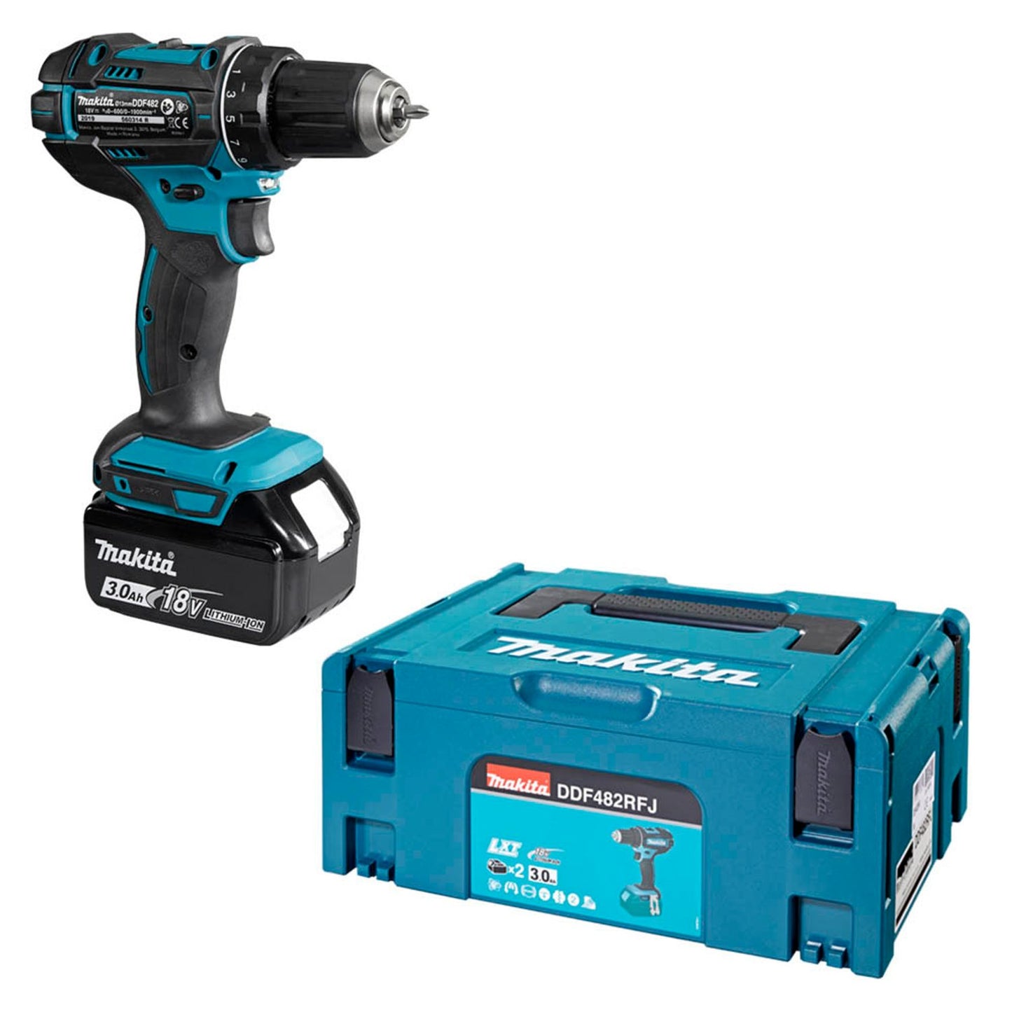 makita Akku-Bohrschrauber 18,0 V