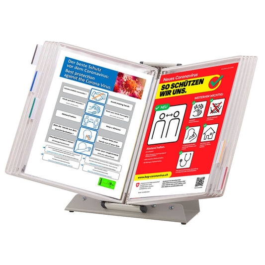 tarifold Sichttafelsystem Sterifold DIN A4 weiß mit . Sichttafeln | 434152