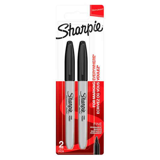 Sharpie Permanentmarker schwarz 0,9 mm | 1985860 | 1 Pack = 2 St.