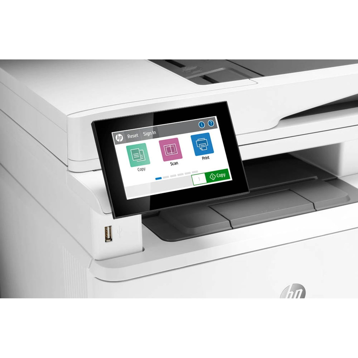 HP LaserJet Enterprise MFP M430f 4 in 1 Laser-Multifunktionsdrucker weiß | 3PZ55A