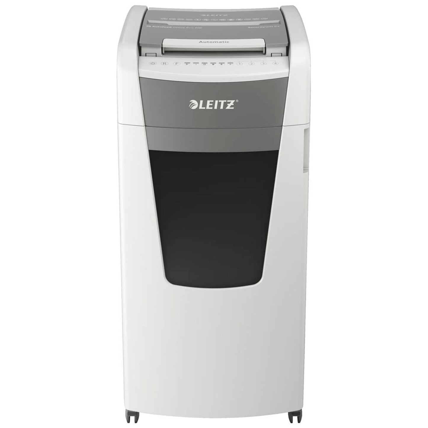 LEITZ IQ Autofeed Office Pro 600 Aktenvernichter mit Partikelschnitt P-4, 4 x 36 mm, bis , weiß | 80170000