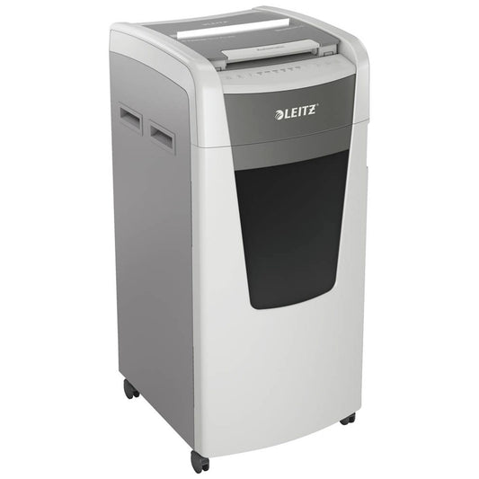 LEITZ IQ Autofeed Office Pro 600 Aktenvernichter mit Partikelschnitt P-5, 2 x 15 mm, bis , weiß | 80180000
